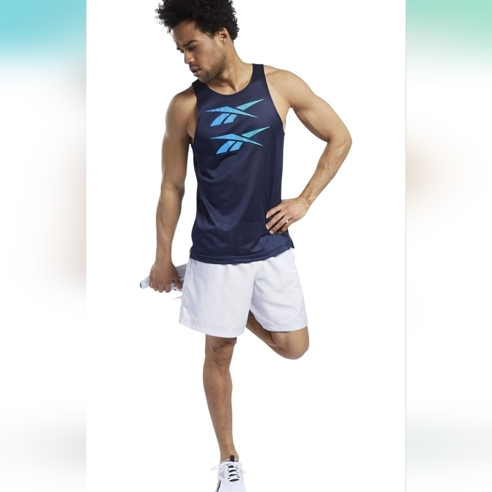 Reebok Reecycle Men's Light Gray Woven Shorts Medium M